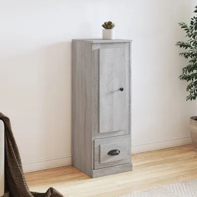 Produktbild von vidaXL Highboard Grau Sonoma 36x35,5x103,5 cm Holzwerkstoff