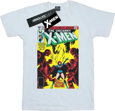 Produktbild von Marvel - "X-Men Phoenix Black Queen" T-Shirt für Herren BI49089 (XL) (Weiß)