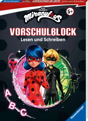 Obrázok produktu pre Miraculous - Mein Vorschulblock Lesen und Schreiben