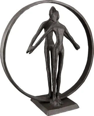 Produktbild von Casablanca by Gilde Dekofigur Design Skulptur Jack&Rose  H. 18,5 cm,84236