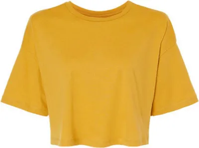 Produktbild von Bella 6482 | WomenŽs Jersey Crop Tee XS bis XL - Farbe: Mustard - Größe: M