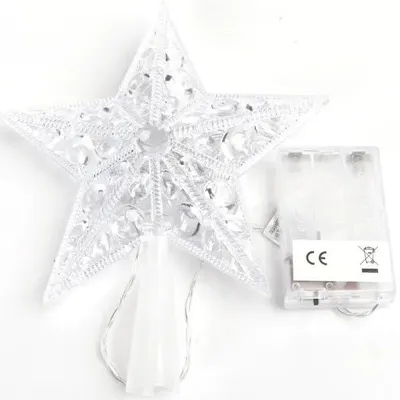 LED-Streifen, batteriebetrieben, 21 cm, warmweiß
