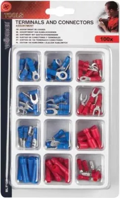 Immagine prodotto di Assortimento Con 100 Connettori A Crimpare