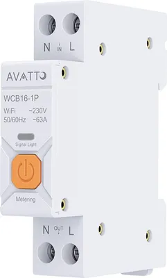 Zdjęcie produktu dla Wyłącznik Nadprądowy Avatto Wcb16 Wi-Fi