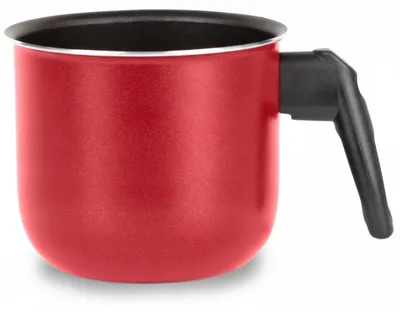 Produktbild von Zanetti - Melkkoker - Aluminium - Rot - 0,7 Liter, KI-generiertes Bild