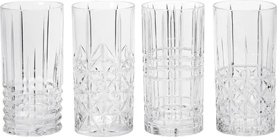 Produktbild von Nachtmann 0097784-0 Longdrinkbecher 'Highland' Kristallglas, 375 ml, H: 15,1 cm, ø 7,7 cm, transparent, 4-teilig (1 Set)
