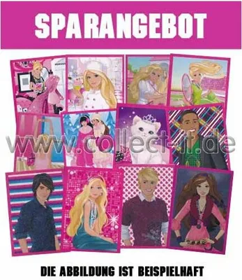 Produktbild von Panini - Barbie - Sammel-Sticker - 50 gemischte Sticker