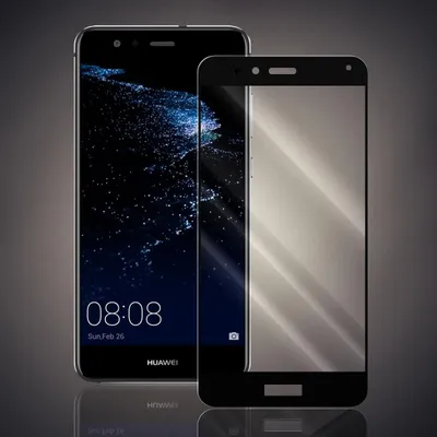 Produktbild von Panzer Folie für Huawei P9 Lite 2017 Echt Glas Displayschutzfolie Transparent Glasfolie 9H Härtegrad Schutzglasfolie