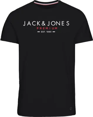 Produktbild von Jack & Jones Club Kurzarm-t-shirt Schwarz S Mann Schwarz S