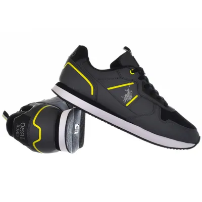 Produktbild von U.S. Polo Assn Herren Sportschuhe Freizeit Sneaker Laufschuhe NOBIL004A-GRY001 Gr.43