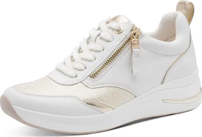 Produktbild von Tamaris Comfort sportlicher Schnürer Weiß in Gr. 39