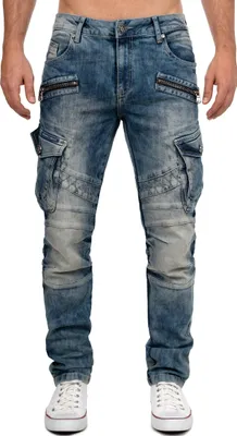 Produktbild von Cipo & Baxx Herren Jeans CD780 Blue W32/L32