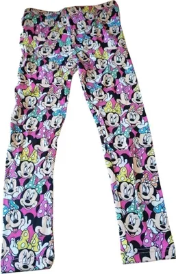Produktbild von Farbenfrohe Minnie Mouse Leggings, mit vielen Minnie Mäusen 104