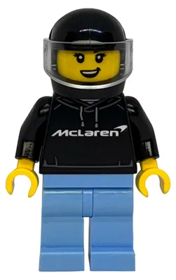 Image de LEGO Minifigurine du pilote McLaren W1 – Speed Champions (sc144) – neuve