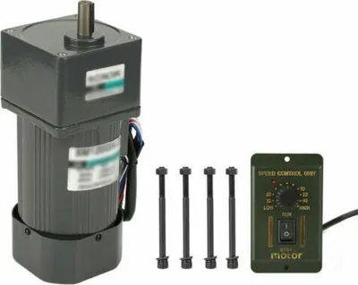 Zdjęcie produktu dla Silnik elektryczny Silnik przekładniowy Silnik przekładniowy z regulatorem prędkości 120W 5K 1350 obr