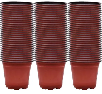Image de Pots de culture pour plantes, légers, durables, lot de 100