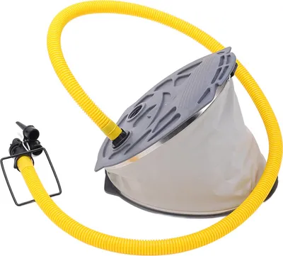Zdjęcie produktu dla Przenośna nożna pompa powietrza kompaktowa plastikowa do nadmuchiwanej łodzi wędkarskiej gumowy ponton kajak