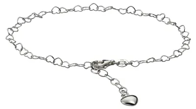 Produktbild von Zeeme Silber Fusskette 925/- Sterling Silber 22/24cm weiß 203200001