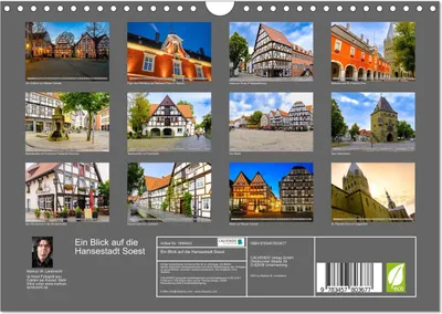 Produktbild von Ein Blick auf die Hansestadt Soest (Wandkalender 2026 DIN A4 quer), CALVENDO Monatskalender
