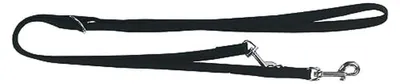 Immagine prodotto di Guinzaglio Miami in robusto tessuto di nylon nero 200 cm 25 mm