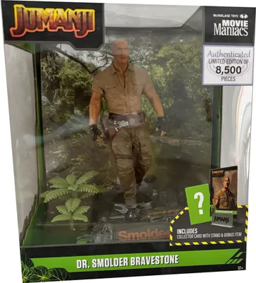 Produktbild von McFarlane Toys Jumanji Movie Maniacs Actionfigur Smolder 15 cm