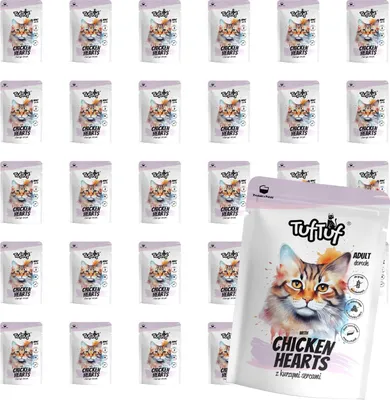 Produktbild von TufTuf | Katzenfutter Geschmacksmischung - Nassfutter Set 30x300g Beutel - Katzenfutter beutel fur Katze