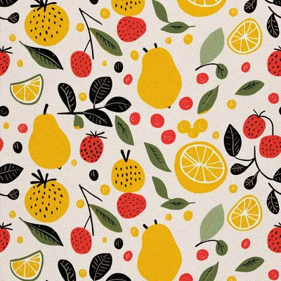Productafbeelding van Buitenkussens Oxford - Motief: Fruit | DX6579