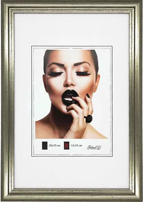Produktbild von Artus Kunststoff Bilderrahmen Wanddeko Collage Poster Bilder Foto Rahmen - Farbe: Stahl | Format: 50x70