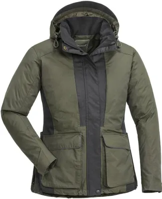 Produktbild von Pinewood 3183 Dog Sports 2.0 Damen Jacke Moosgrün/Schwarz (153) XS
