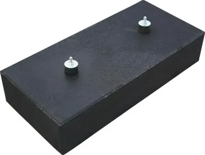 Produktbild von Wärmepumpen-Fundament Beton anthrazit 75 cm x 35 cm x 15 cm