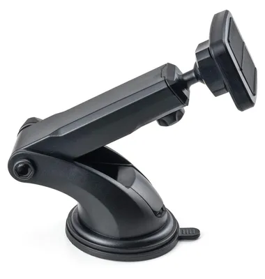 Magnetische Autohalterung mit Saugfuß, verstellbarem Arm