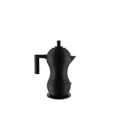 Produktbild von Alessi MDL02/1BB, Mokka-Kanne, Schwarz, 125 mm, 72 mm, 165 mm