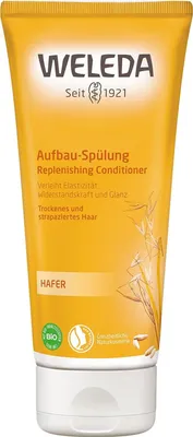 Obrázek produktu pro Weleda Oat Replenishing, Neprofesionální kondicionér, Poškozené vlasy, Suché vlasy, 200 ml, Tuba, CEDAR, Tonkové boby, Kokosová, Jojobový olej