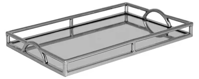 Imagen del producto de Kaheku Tablett Galenda silber 41x26x5h 884018497