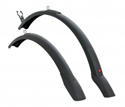 Produktbild von Hebie 0761 E Steckbleche Trekking Viper T 28', ca. 45 mm, mit Spritzschutz, schwarz (1 Paar)
