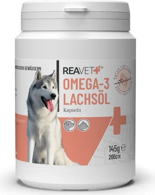 Produktbild von Omega-3 Lachsöl Kapseln 200Stk