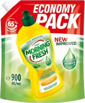 Zdjęcie produktu dla Morning Fresh Lemon Płyn Do Mycia Naczyń 900 Ml