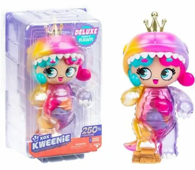 Zdjęcie produktu dla Olbrzymia figurka lalki, XOX KWEENIE, Jurajski, 28 cm, ruchoma, wielokolorowa