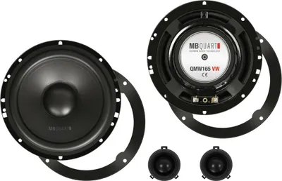 Immagine prodotto di MB-Quart QM-165, altoparlante coassiale a 2 vie per auto, 16,5 cm