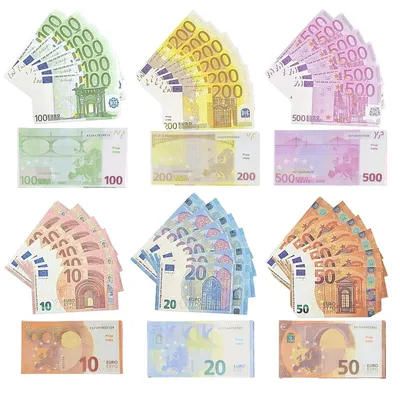 Imagen del producto de Juego de dinero para niños con billetes de euro