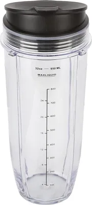 Produktbild von 32-Unzen-Ersatzbecher mit Deckel, kompatibel mit Nutri Ninja Blender- und Entsafterzubehör