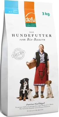 Produktbild von defu - Hund Junior Geflügel - 3kg