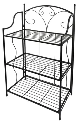 Produktbild von Blumenregal Metall, klappbar, 3 Ablagen
