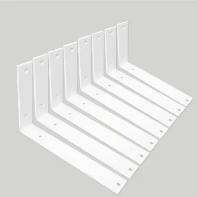 Imagen del producto de Omgoods - 8 soportes de pared robustos para estanterías