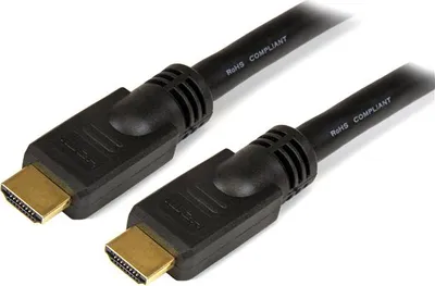 Zdjęcie produktu dla StarTech.com HDMM15M, 15 m, HDMI Typu A (Standard), HDMI Typu A (Standard), 3840 x 2160 px, Czarny