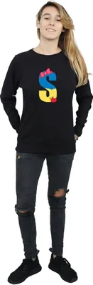 Produktbild von Disney - "Alphabet S Is For Snow White" Sweatshirt für Damen BI32805 (M) (Weiß)