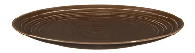 Produktbild von SELTMANN Terra Teller flach, ø: 227 mm, erdbraun