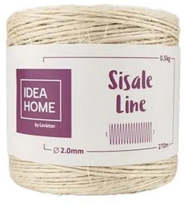 Produktbild von Famanu Sisaltau 2 mm, 270 m - Für Haus und Garten, Basteln, Kratzspielzeug