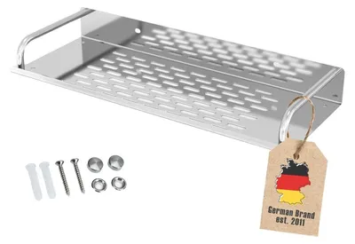 Produktbild von Duschablage mit Ablauf – zur Wandmontage – 30 x 11 cm