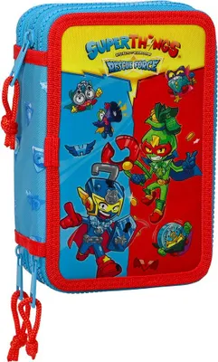 Obrázek produktu pro Safta Supershings „Rescue Force“ – trojité náplně, 36 kusů, modré pouzdro, modré, uni, jedna velikost